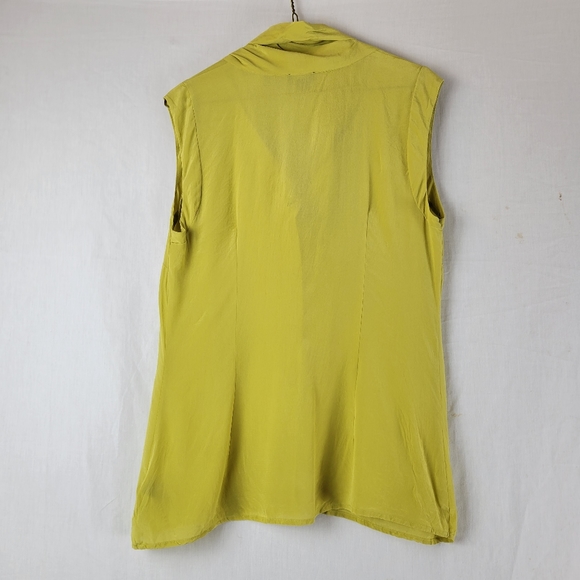 Anthropologie Fei Cowl Shawl Neck Silk Top - Picture 8 of 11